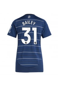 Aston Villa Leon Bailey #31 Voetbaltruitje 3e tenue Dames 2024-25 Korte Mouw